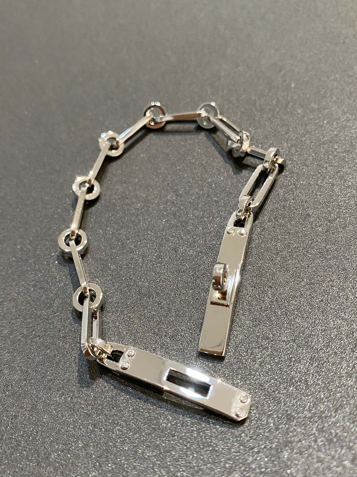 [Revel Jewelry]CHAINE BRACELET SMALL MODEL DIAMOND