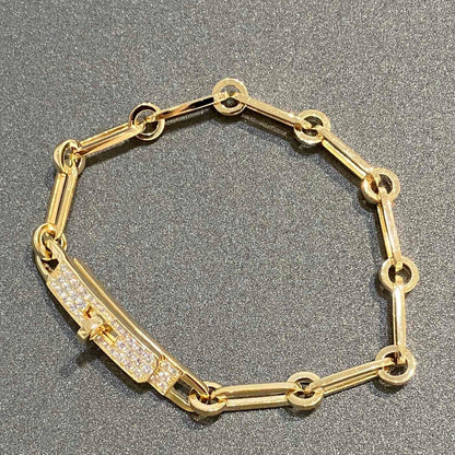 [Revel Jewelry]CHAINE BRACELET SMALL MODEL DIAMOND