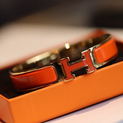 [Revel Jewelry]H BRACELET 12MM GOLD