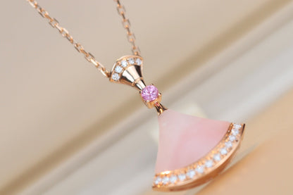 [Revel]DREAM NECKLACE PINK MOP DIAMOND