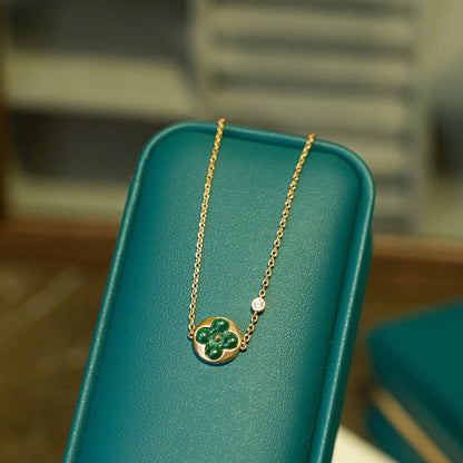 [Revel Jewelry]SONNENMALACHIT 1 DIAMANT ROSÉGOLD ARMREIF