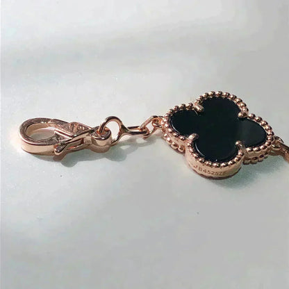 [レヴェルジュエリー]クローバー 5モチーフ マルチカラー ブレスレット