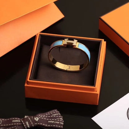 [Revel Jewelry]H CLOUD BLUE BRACELET GOLD DIAMOND