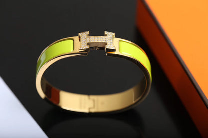 [Revel Jewelry]H BRACELET GOLD DIAMOND