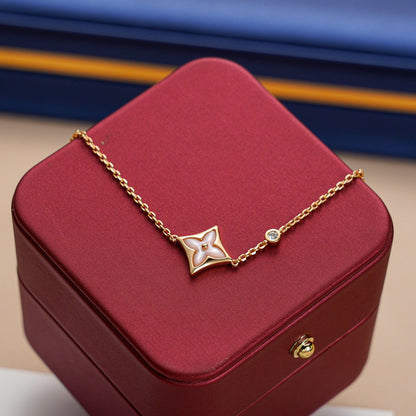 [Revel Jewelry]STAR 1 DIAMOND PINK GOLD BRACELET