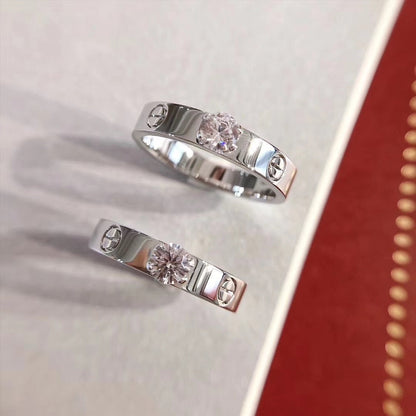 [Revel Jewelry]LOVE RING 3.6MM 1 BIG DIAMOND