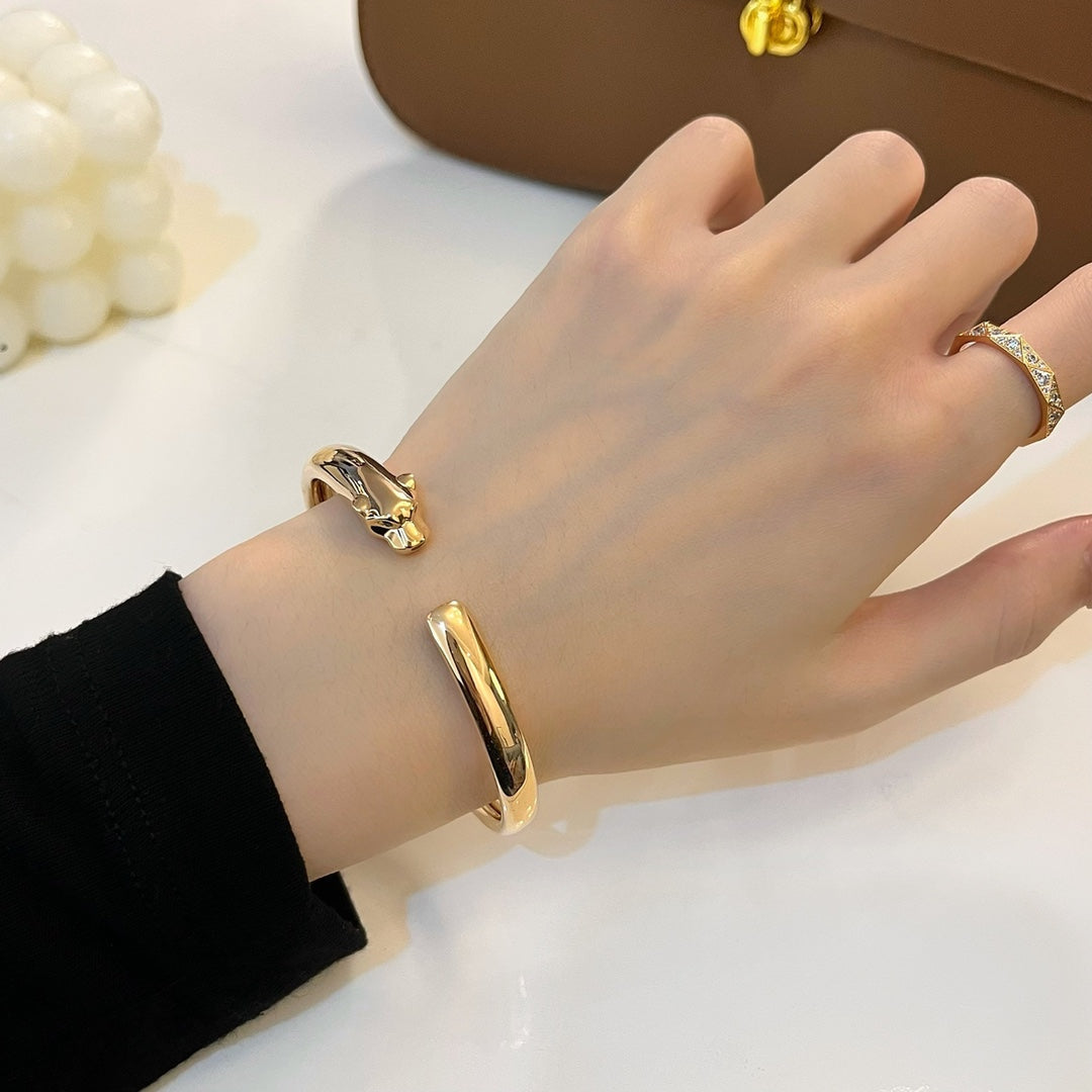 [Revel Jewelry]PANTHERE GOLD OPEN BRACELET