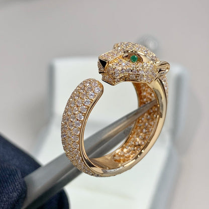 [Revel Jewelry]PANTHERE PINK GOLD DIAMOND RING