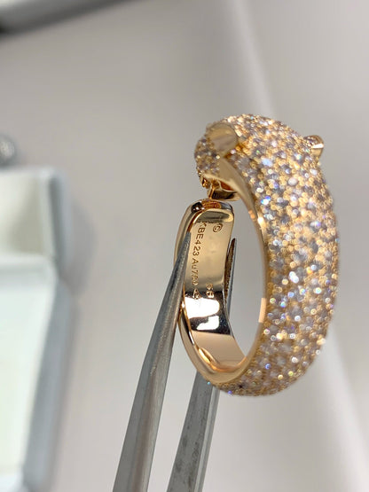 [Revel Jewelry]PANTHERE PINK GOLD DIAMOND RING
