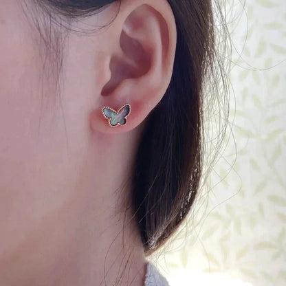 [Revel Jewelry]BUTTERFLY DARK MOP  EARRINGS