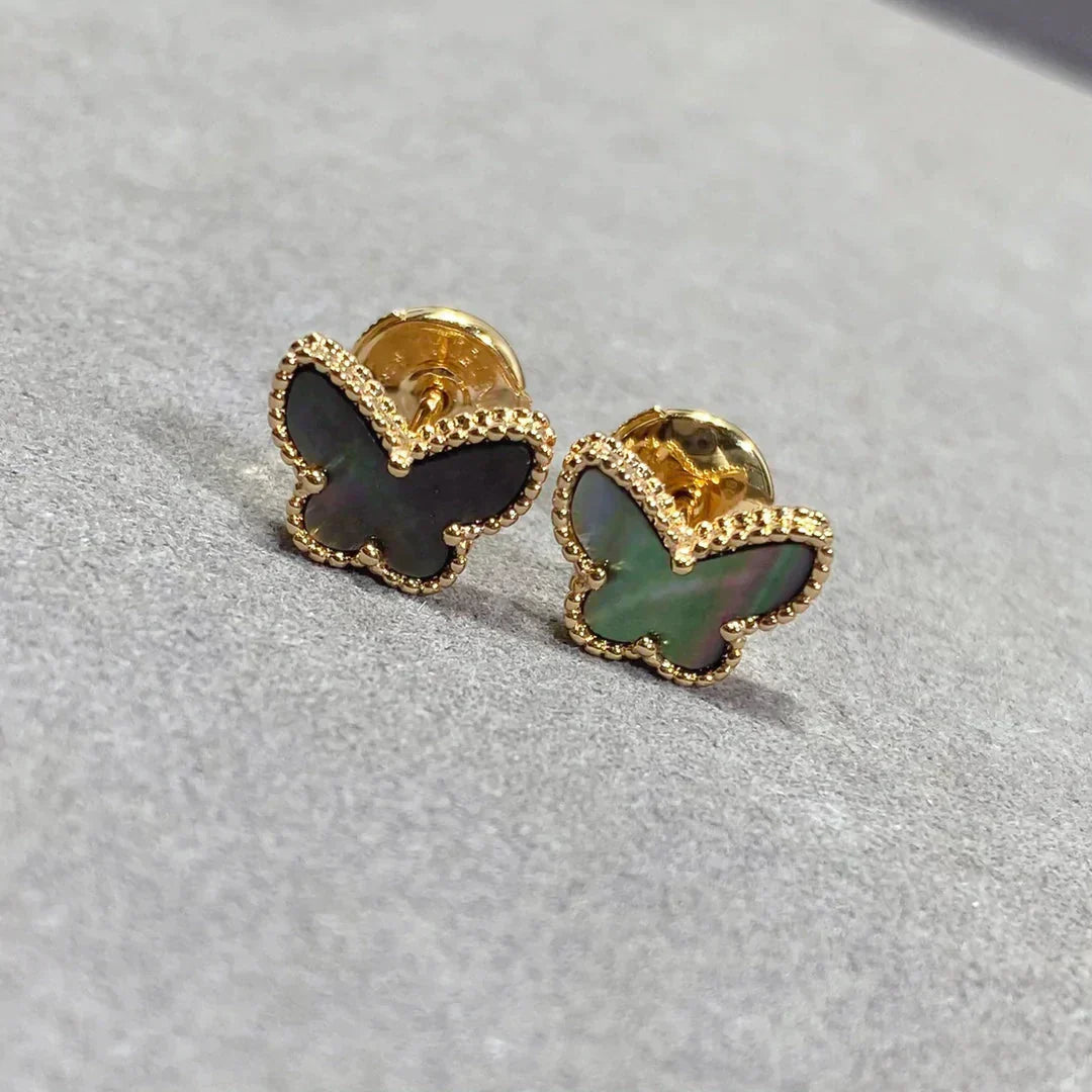 [Revel Jewelry]BUTTERFLY DARK MOP  EARRINGS