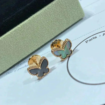 [Revel Jewelry]BUTTERFLY DARK MOP  EARRINGS