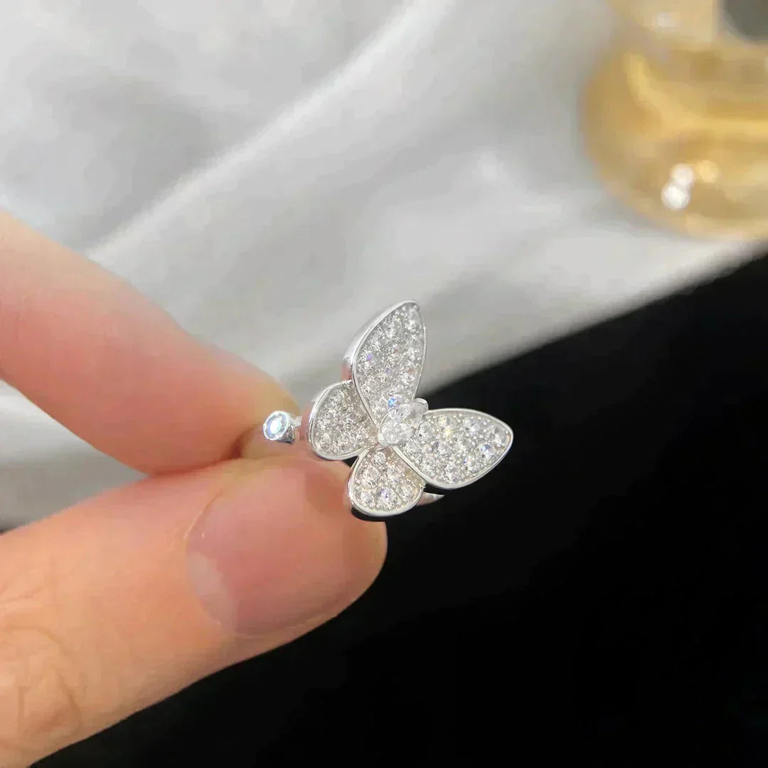 [Revel Jewelry]BUTTERFLY DIAMOND RING
