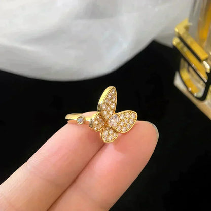 [Revel Jewelry]BUTTERFLY DIAMOND RING