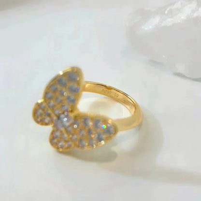 [Revel Jewelry]BUTTERFLY DIAMOND RING