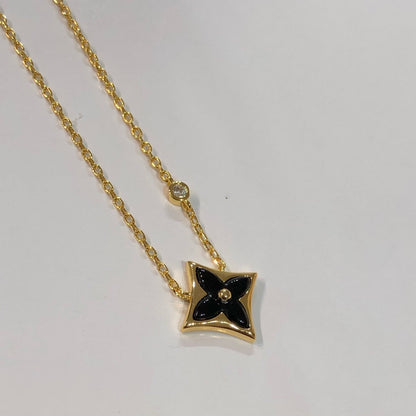 [Revel Jewelry]STAR BLACK MOP HALSKETTE