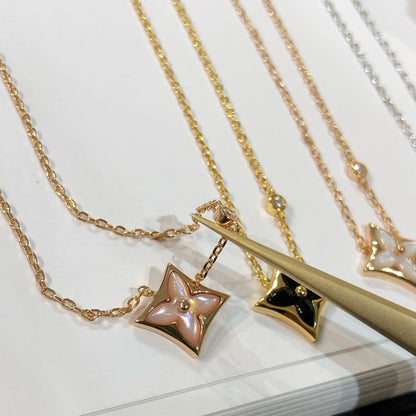 [Revel Jewelry]STAR BLACK MOP HALSKETTE