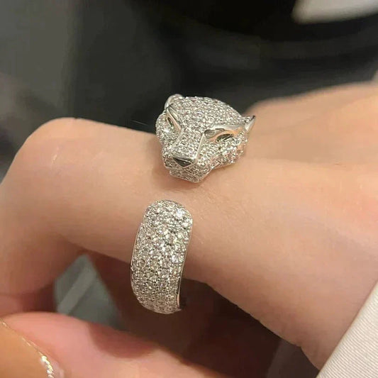 [Revel Jewelry]PANTHERE 5.5MM ALL DIAMOND RING