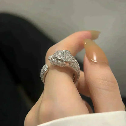 [Revel Jewelry]PANTHERE 5.5MM ALL DIAMOND RING