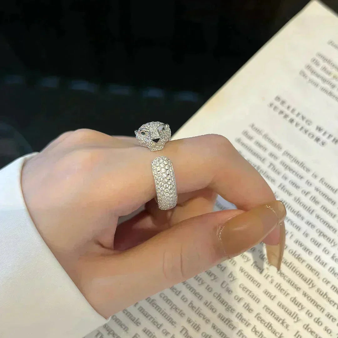 [Revel Jewelry]PANTHERE 5.5MM ALL DIAMOND RING