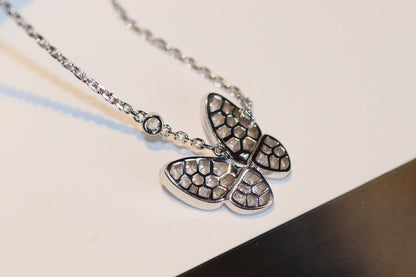 [Revel Jewelry]BUTTERFLY DIAMOND NECKLACE