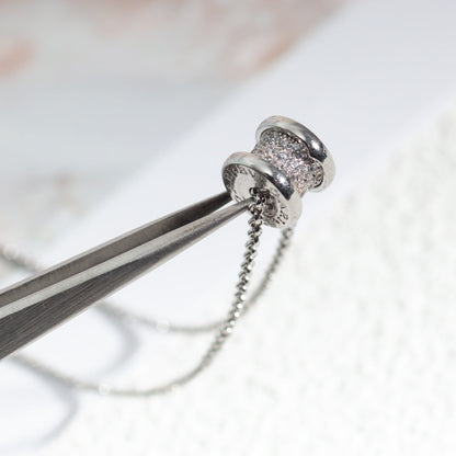 [Revel]ZERO 1 SILBERNE DIAMANTENHALSKETTE