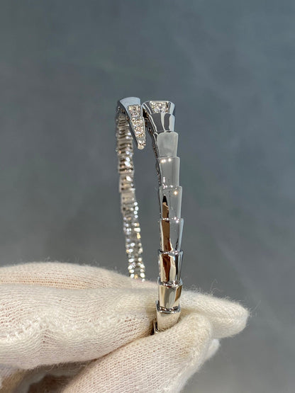 [Revel]SERPENTI BRACELET DIAMONDS SILVER