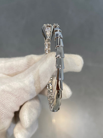 [Revel]SERPENTI BRACELET DIAMONDS SILVER