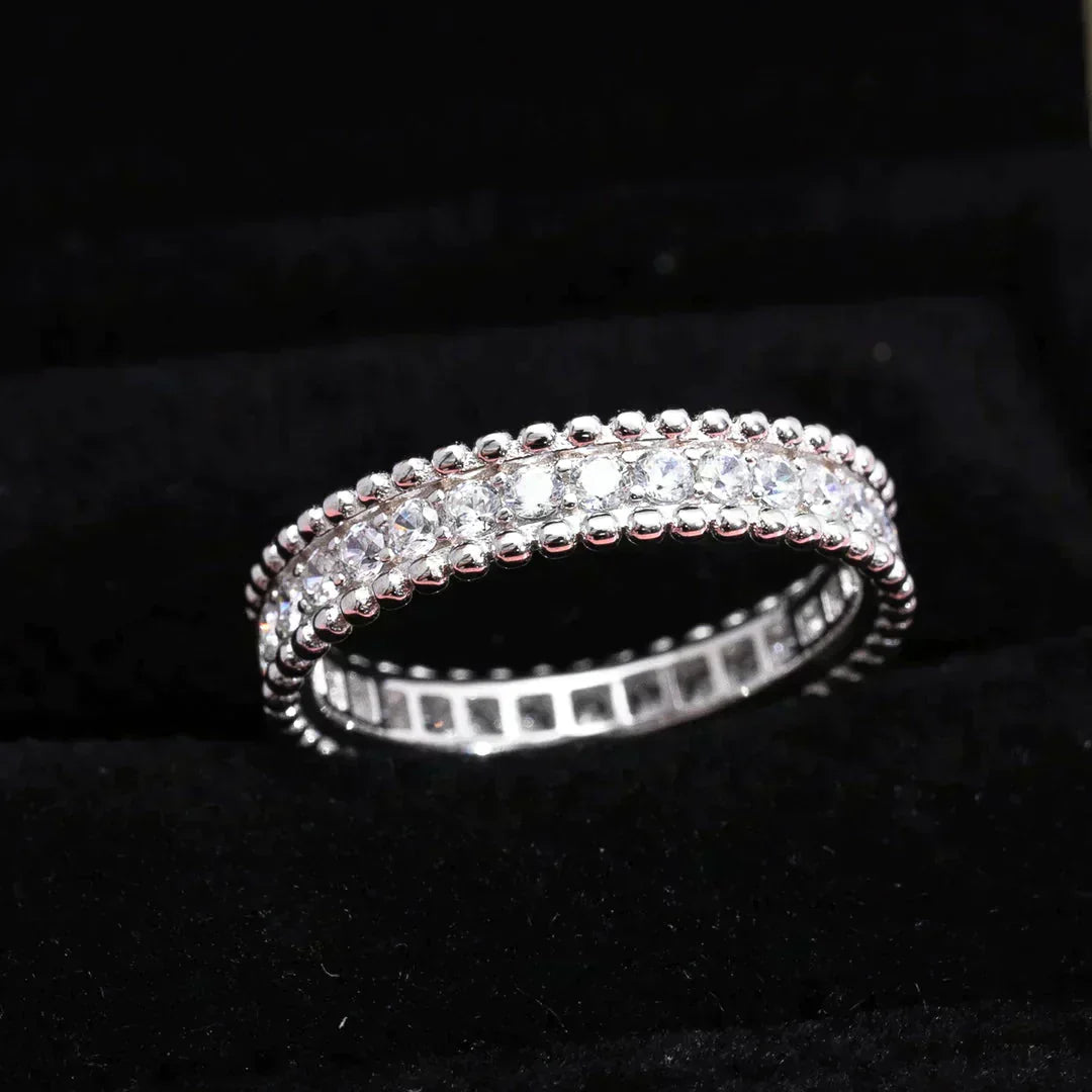 [Revel Jewelry]PERLEE DIAMOND SILVER RING
