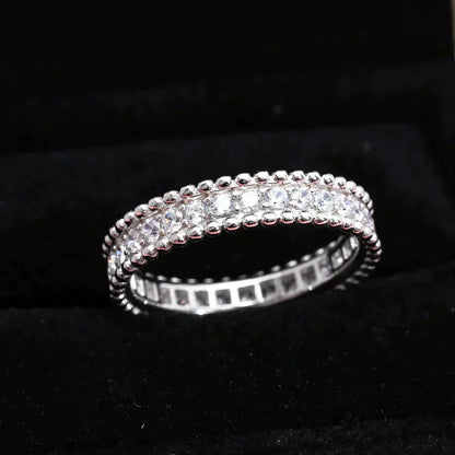 [Revel Jewelry]PERLEE DIAMOND SILVER RING