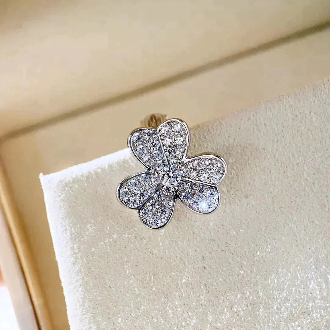 [Revel Jewelry]CLOVER COMOS ダイヤモンドピアス シルバー