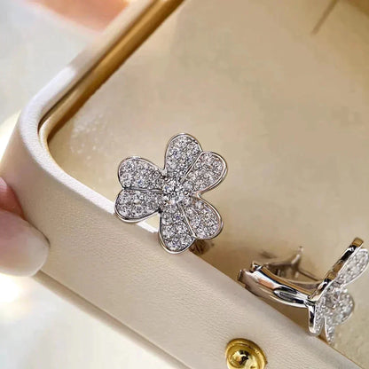 [Revel Jewelry]CLOVER COMOS ダイヤモンドピアス シルバー