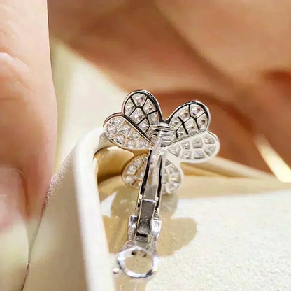 [Revel Jewelry]CLOVER COMOS ダイヤモンドピアス シルバー