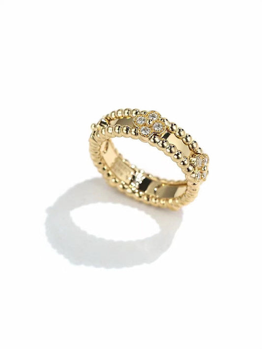 [Revel Jewelry]PERLEE GOLD DIAMOND RING