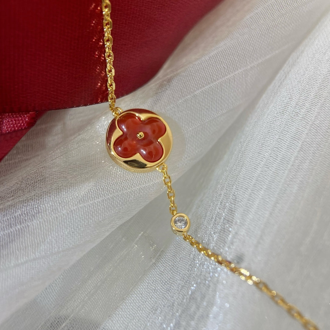 [Revel Jewelry]SONNENANHÄNGER-ARMBAND MIT CARNELIAN