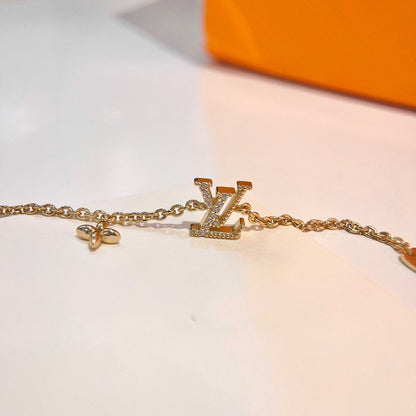 [Revel Jewelry]LOGO STAR MOTIF GOLD BRACELET