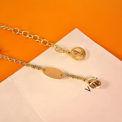 [Revel Jewelry]LOGO STAR MOTIF GOLD BRACELET