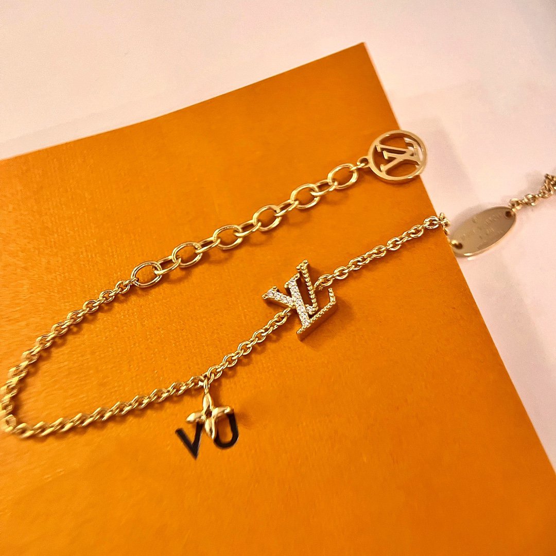 [Revel Jewelry]LOGO STAR MOTIF GOLD BRACELET