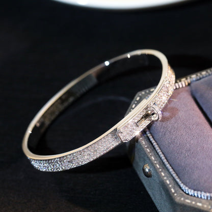 [Revel Jewelry]KELLY BRACELET DIAMOND PAVED