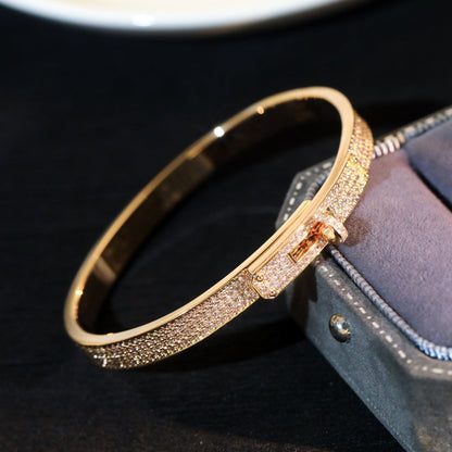 [Revel Jewelry]KELLY BRACELET DIAMOND PAVED