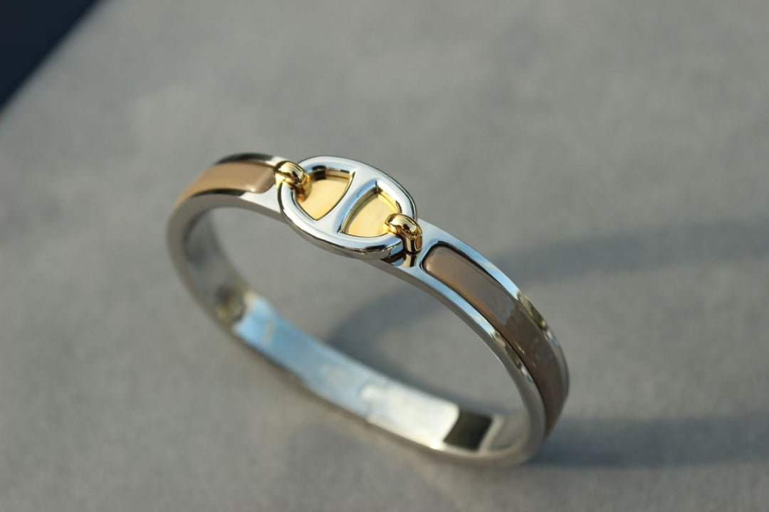[Revel Jewelry]CLIC CHAINE SILVER BRACELET