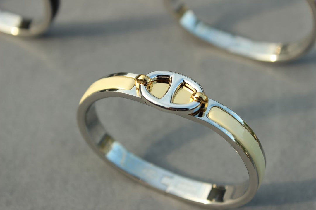 [Revel Jewelry]CLIC CHAINE SILVER BRACELET