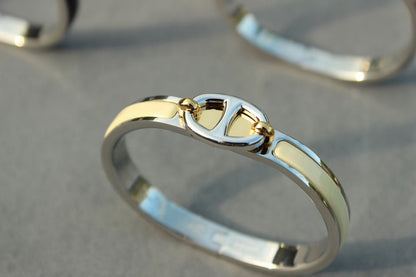[Revel Jewelry]CLIC CHAINE SILVER BRACELET
