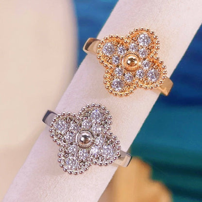 [Revel Jewelry]CLOVER DIAMOND RING