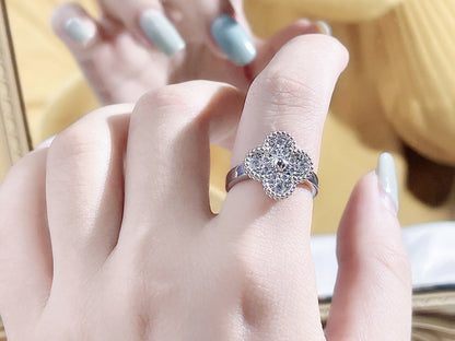 [Revel Jewelry]CLOVER DIAMOND RING