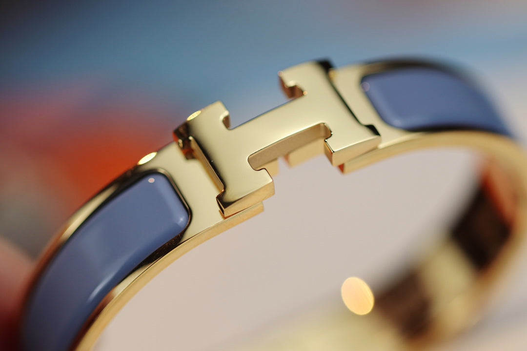 [Revel Jewelry]H BRACELET 12MM BLUE GRAY