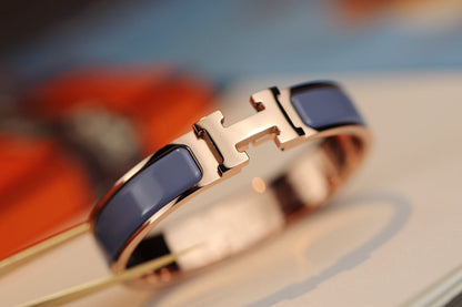 [Revel Jewelry]H BRACELET 12MM BLUE GRAY