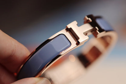 [Revel Jewelry]H BRACELET 12MM BLUE GRAY