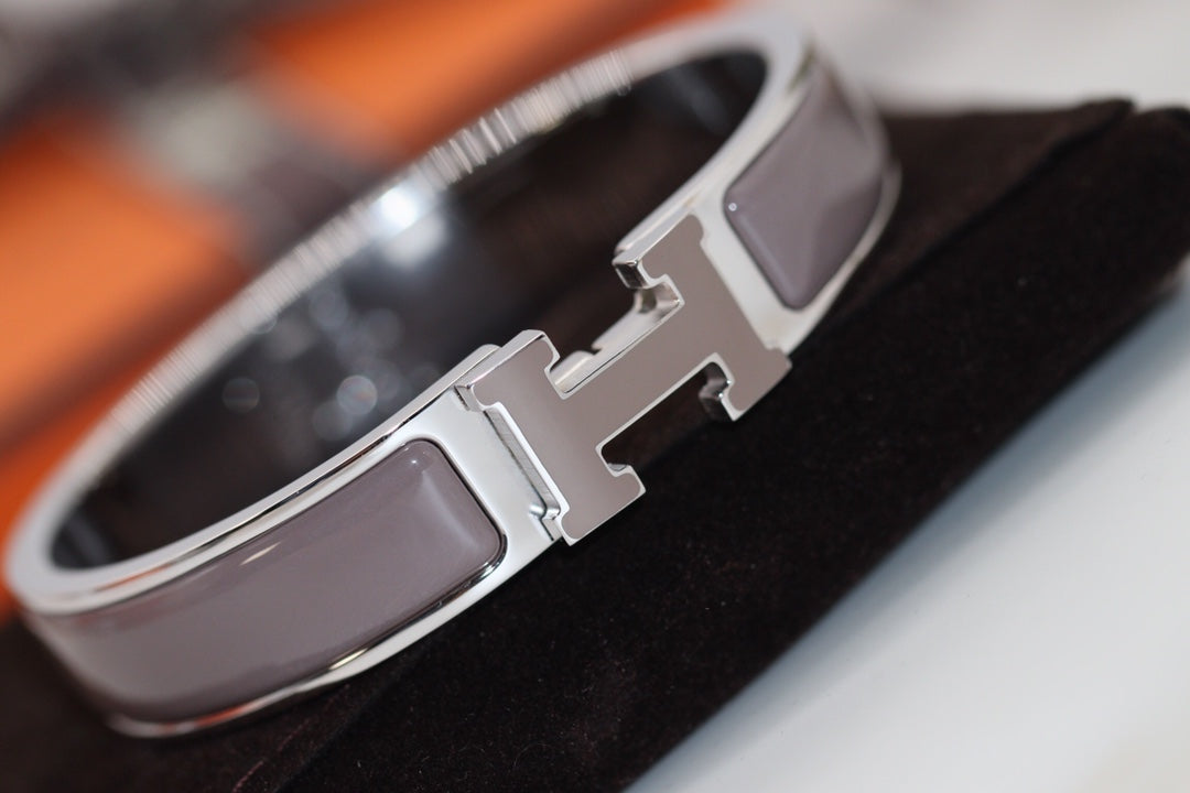 [Revel Jewelry]H BRACELET 12MM BROWN