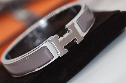 [Revel Jewelry]H BRACELET 12MM BROWN